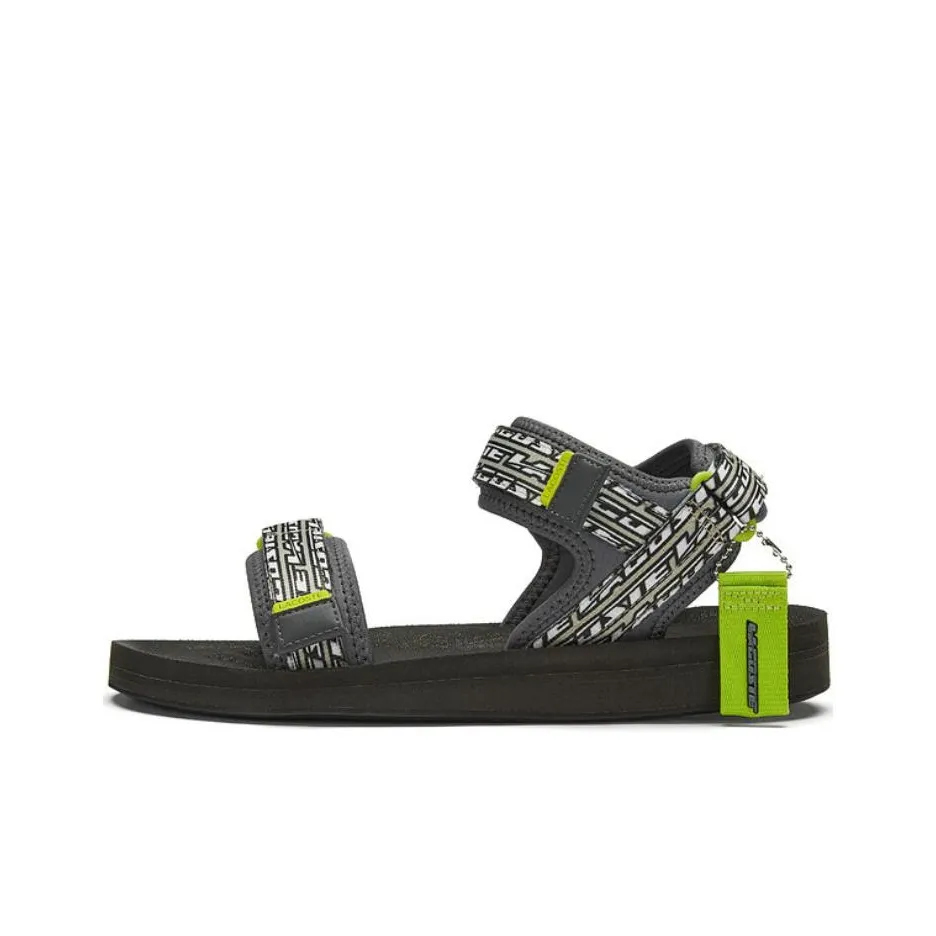 LACOSTE Пляжные сандалии Мужские Черные