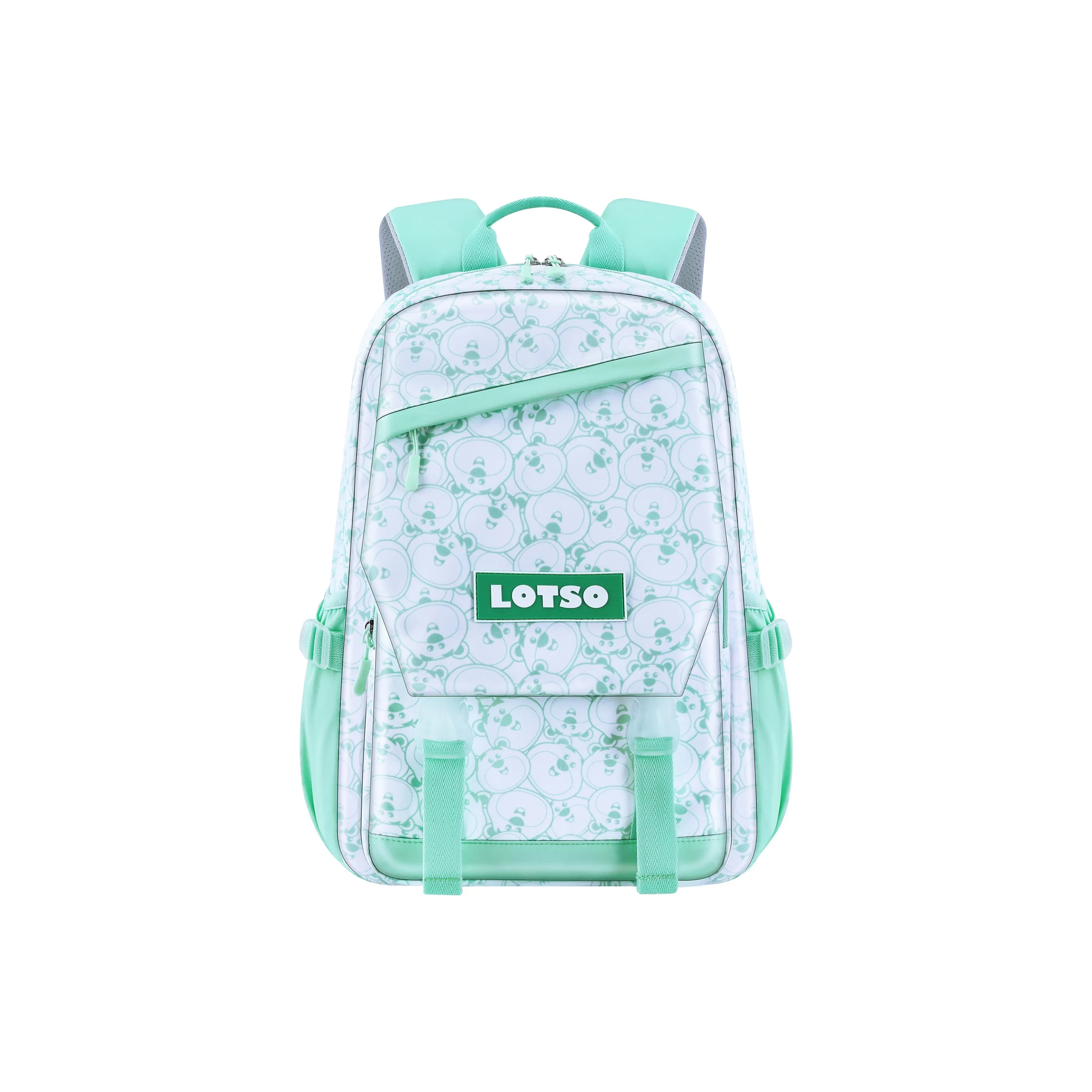 Disney Strawberry Bear Series Полиэстер Рюкзак Стандартный Женский Мятно-зеленый