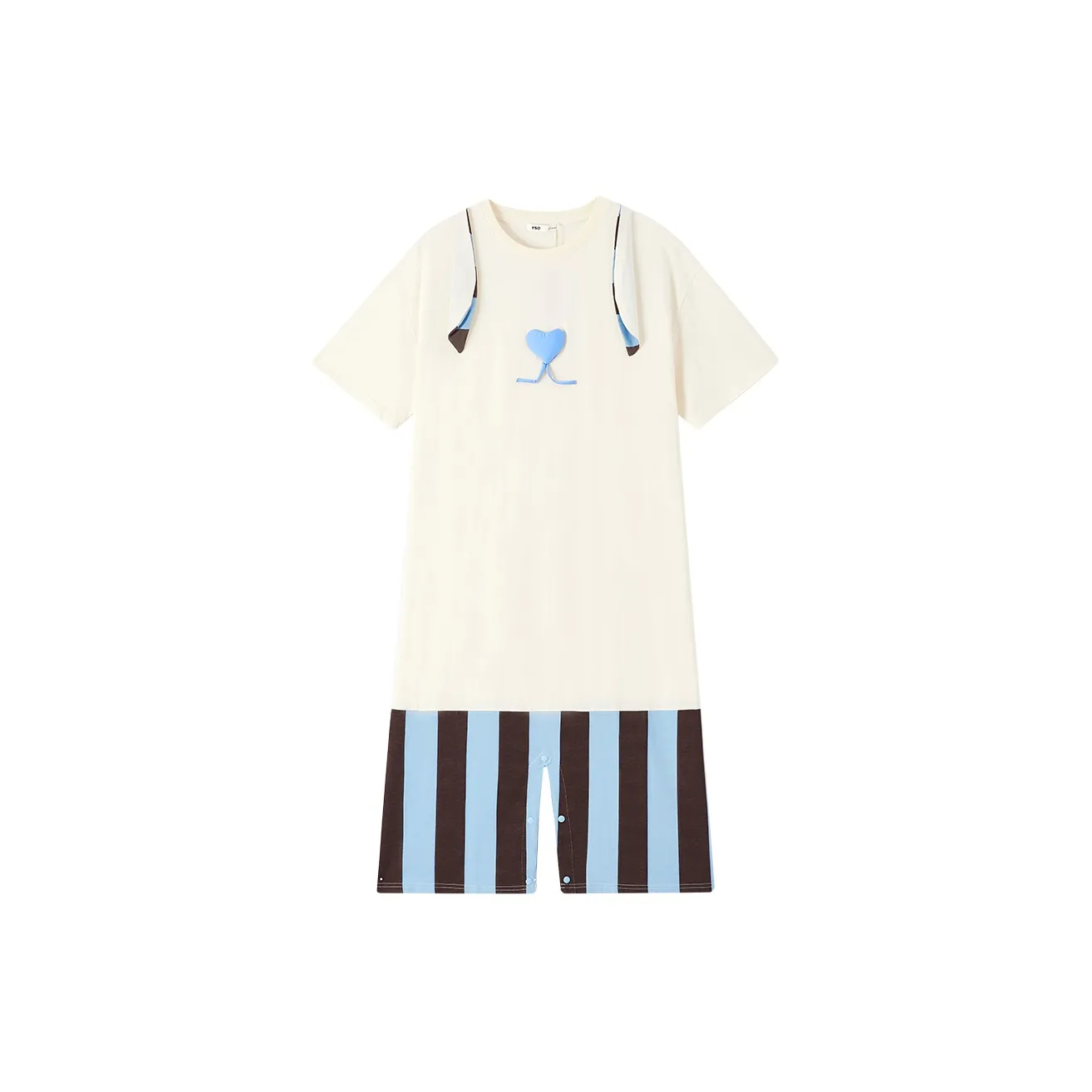 YSO Home Onesies Women's Pearl White