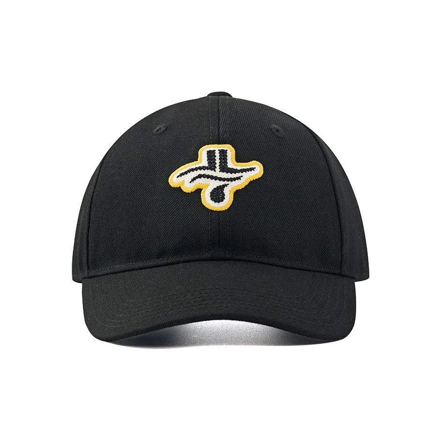 Palladium X Jeremy Lin Co titled Series Polyester Baseball Caps Unisex Lead Black