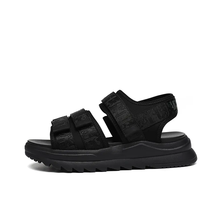 HUNU Пляжные сандалии Мужские Черные