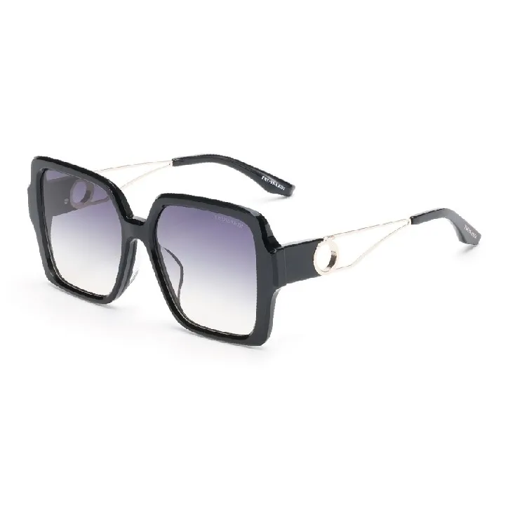 TRUSSARDI Plate And Metal Square Sunglasses Unisex