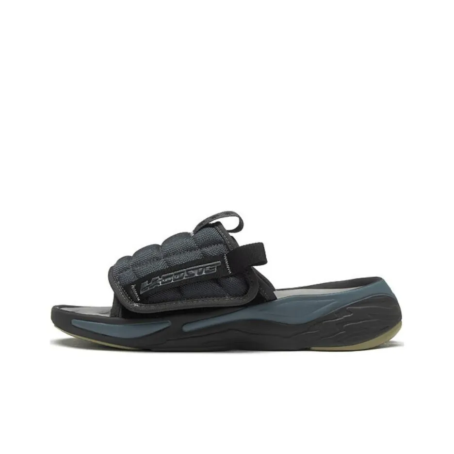 LACOSTE Slide Slippers Men's Dark Gray