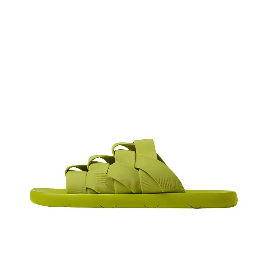 Bottega Veneta Plat Stylish Sandal Men's Green
