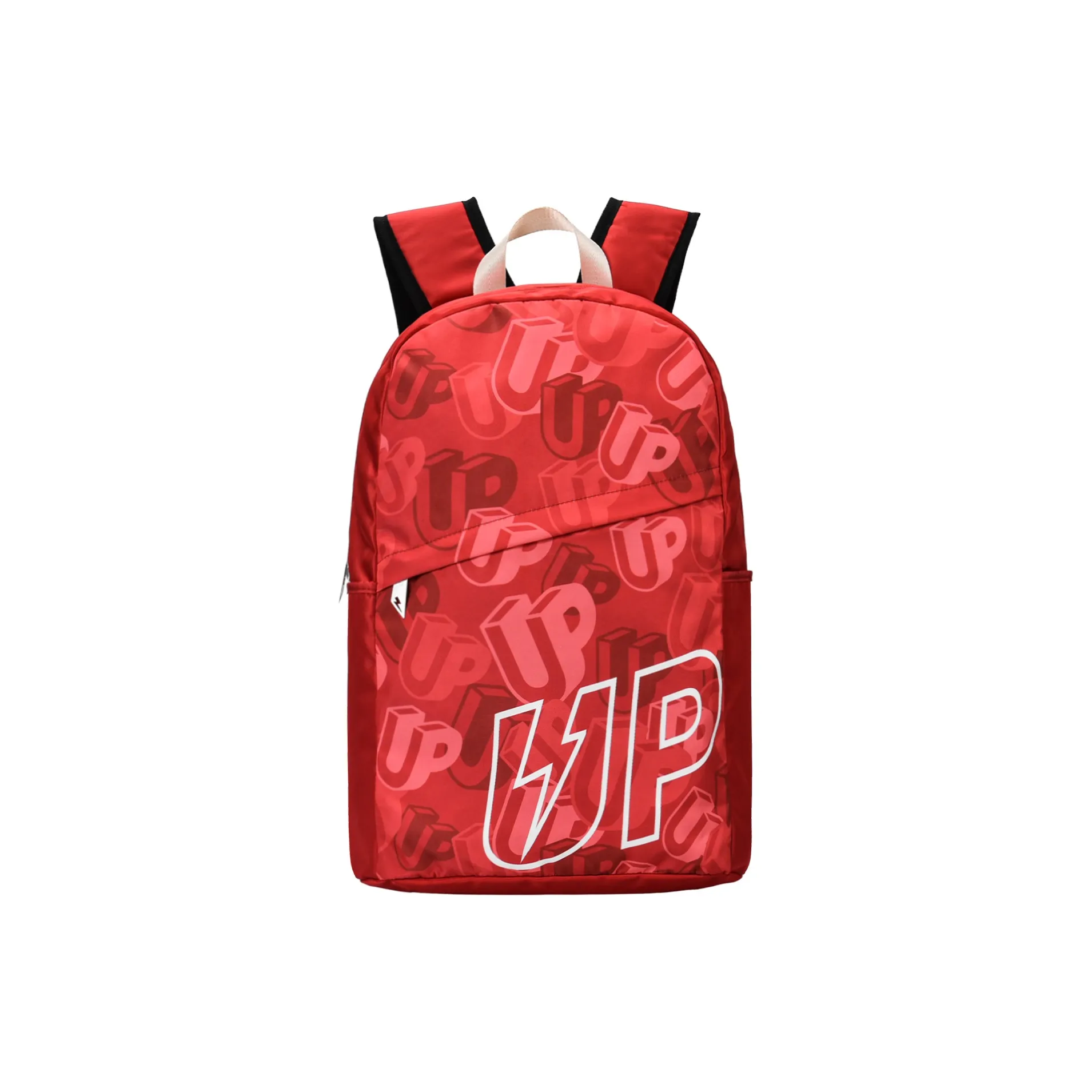 TURN UP Nylon Backpack Regular Unisex Red
