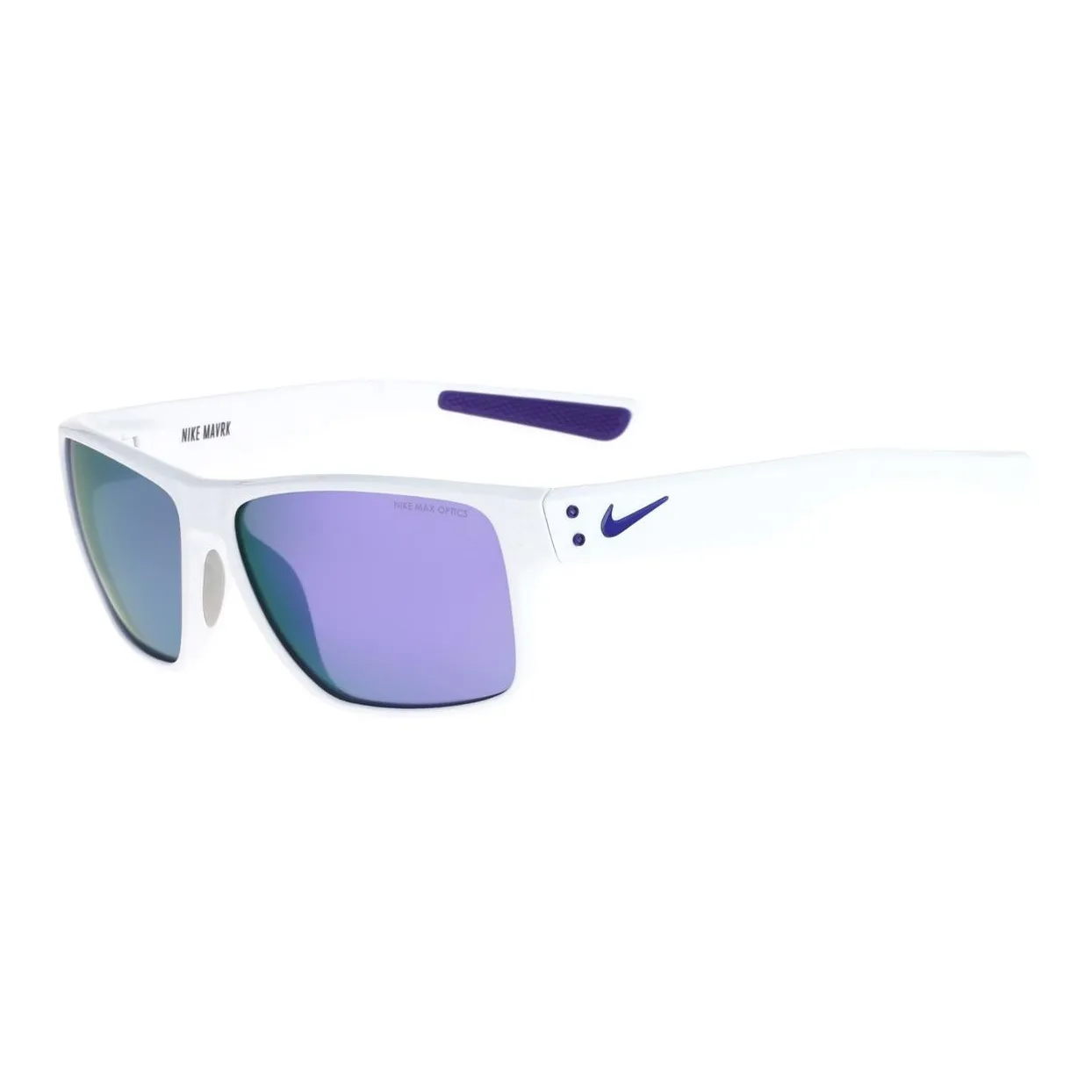 Nike Квадратные Солнцезащитные Очки Унисекс Белый