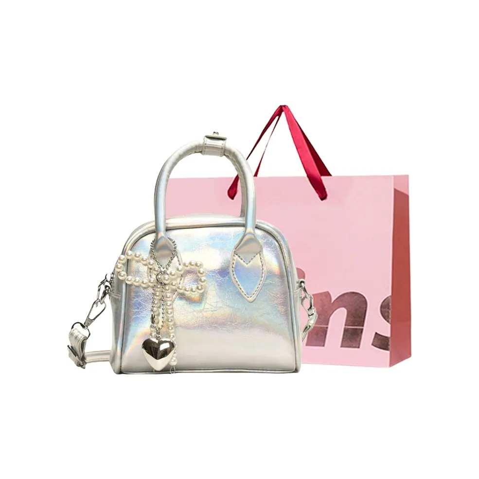 WHEELY BABY+ PU Shoulder Bag Regular Women's Silver/Black/Gold/Dazzling Color