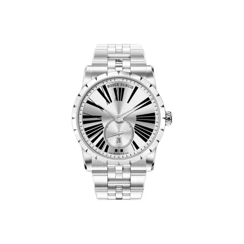 Roger Dubuis Автоматический Механический Movement Мужские Kings Series Часы 42 мм Серебряные