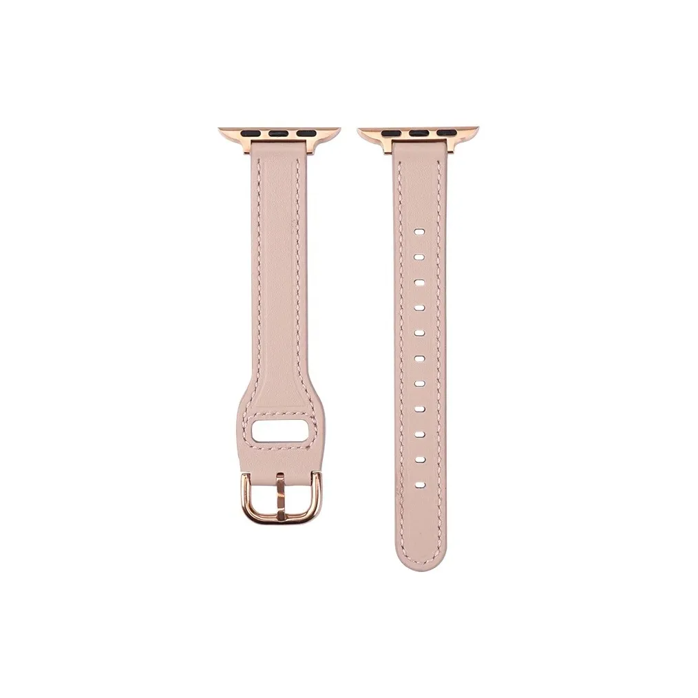 Penc Iwatch Ремешок Apple Совместимость Коровья кожа Материал 208 мм