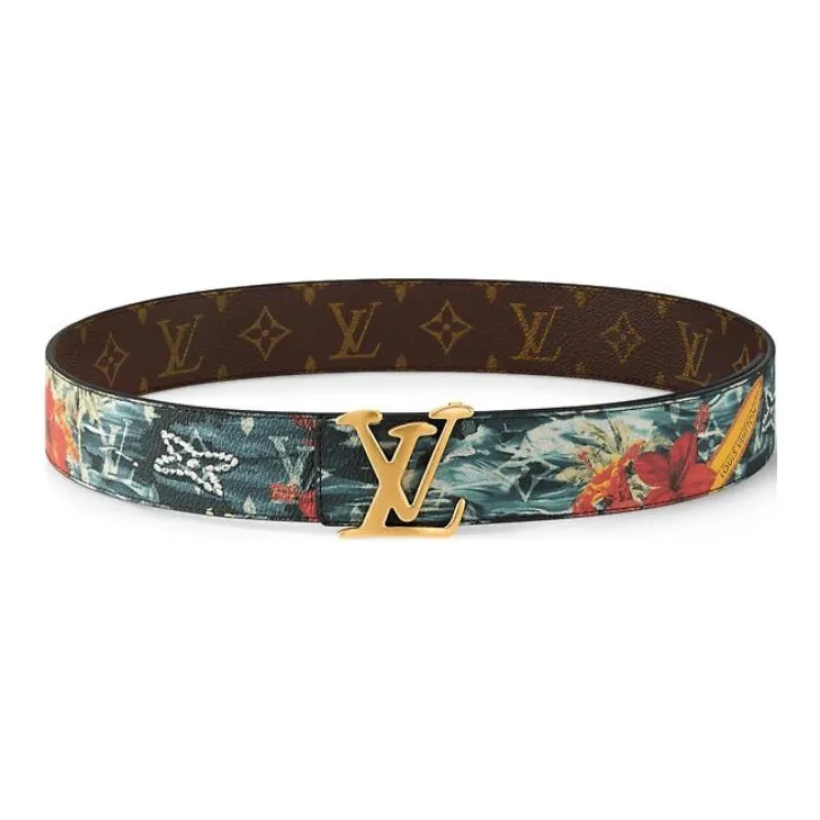 LOUIS VUITTON Lv Tag 40mm Reversible Belt