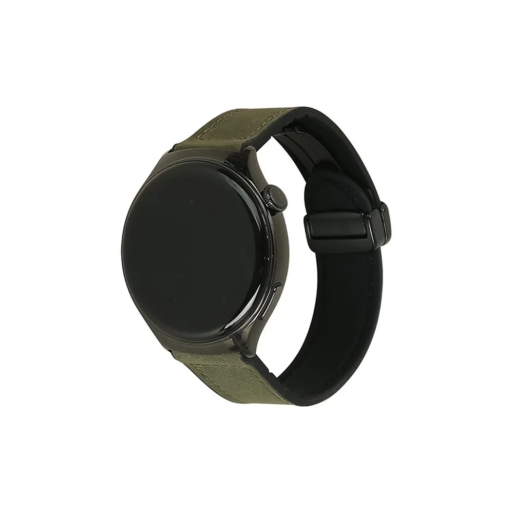 Penc Iwatch Ремешок Huawei Совместимость Коровья кожа материал силикон