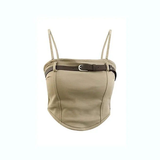 TLXT Хаки Женские Майки