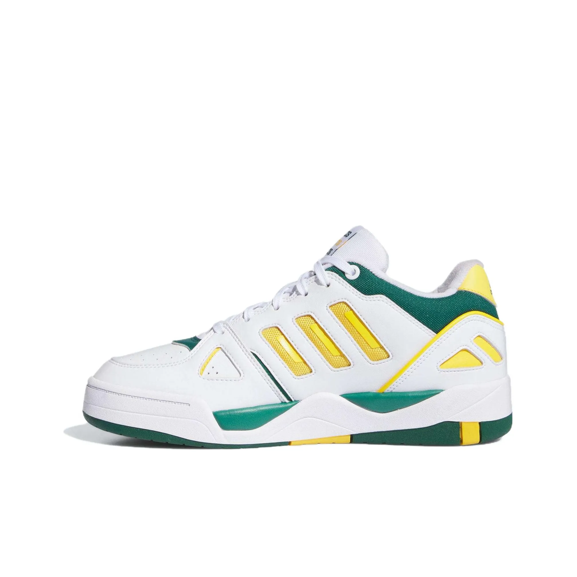 Midcity Adidas Low 'White Collegiate Green Gold'