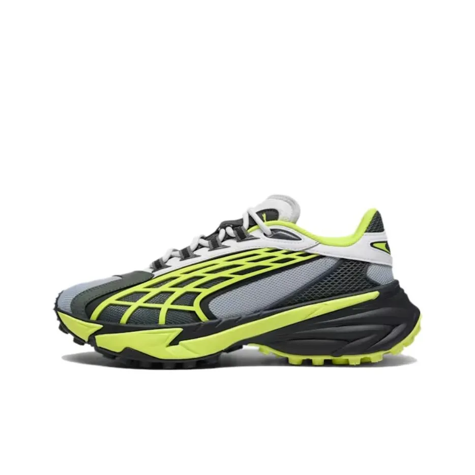 PUMA Spire Low Top Casual Shoes Unisex Gray Green