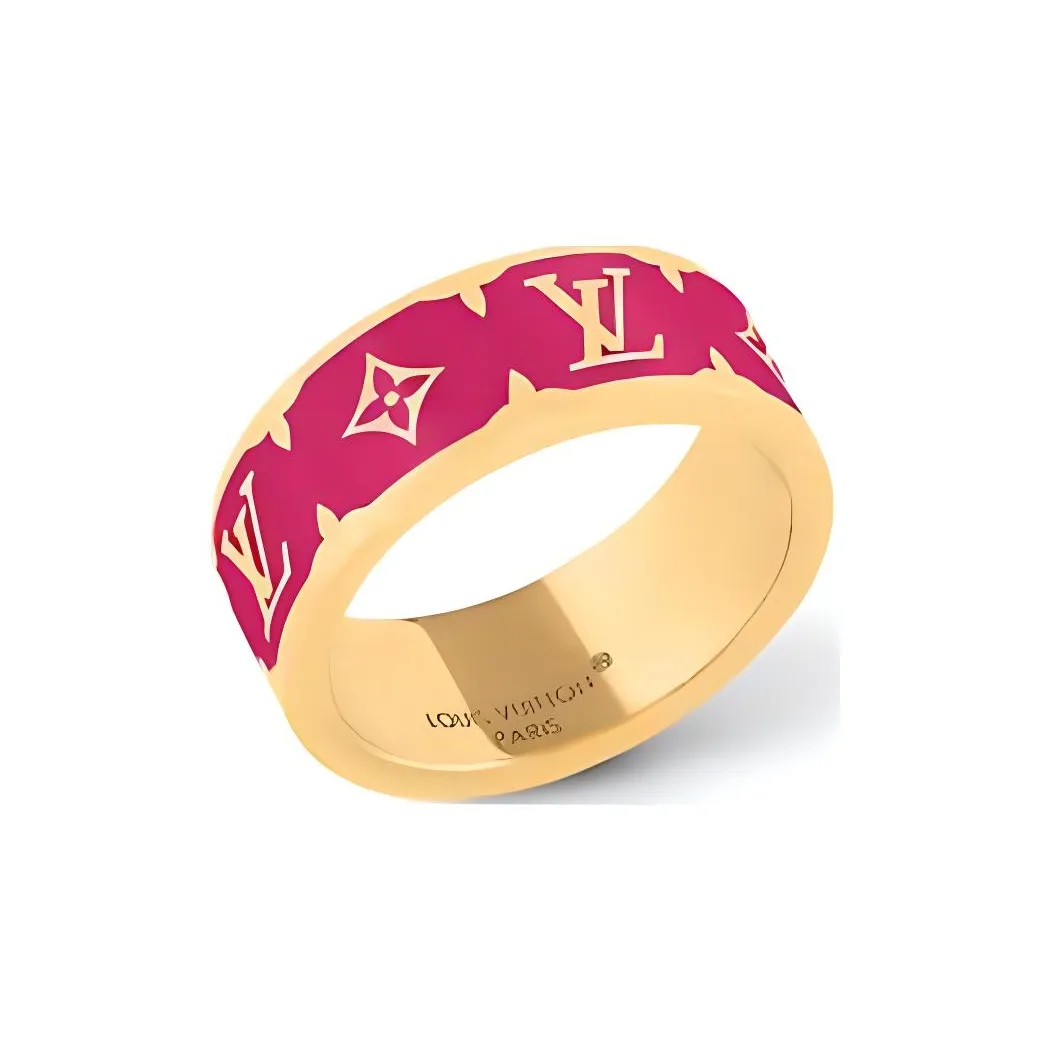 Lv M1568S Nanogram Enamel Ring
