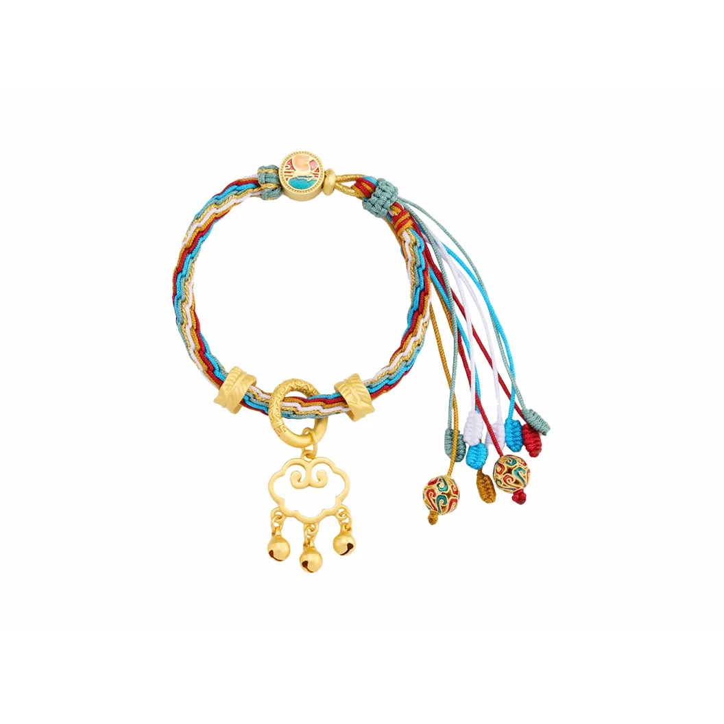 MUYAN Сплав Благоприятные облака Ruyi Колесо жизни Браслет Женские