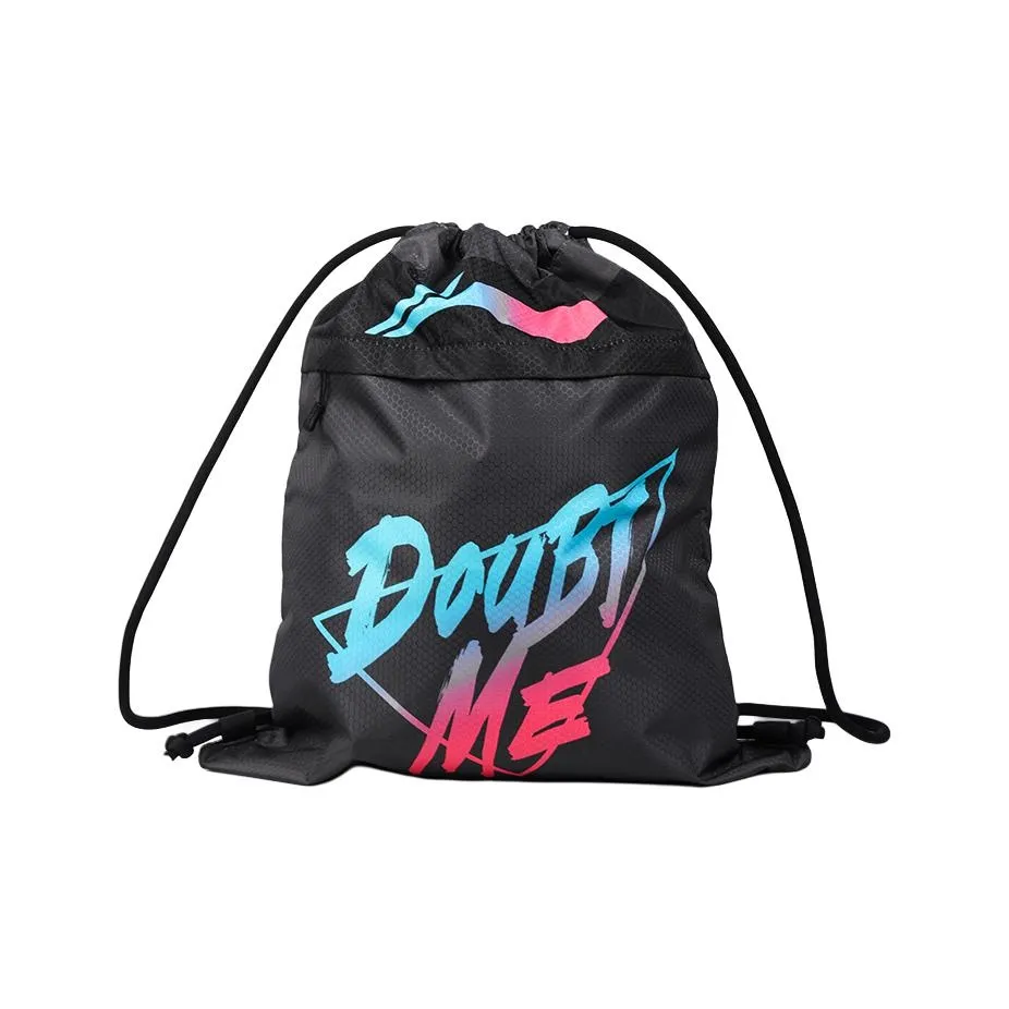 Лайнер Polyester Спортивный Сумка Сумка для хранения Баскетбольная сумка Рюкзак Стандартный Унисекс Черный