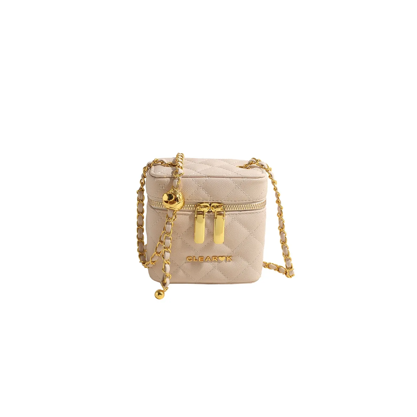 Morellybear PU Crossbody Bag Small Size Women's Ecru/Red/Black/Pink