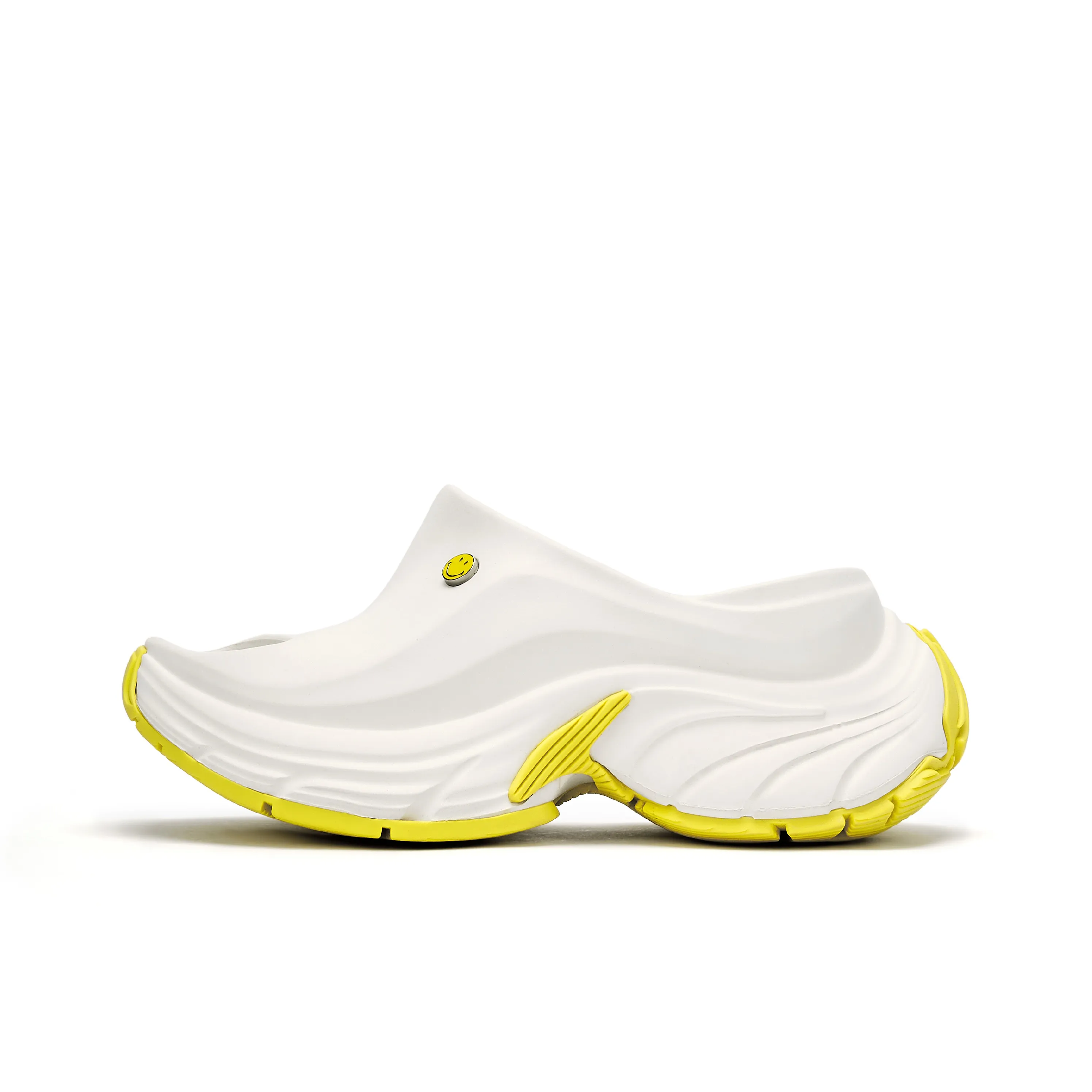 SMILEY Starfish Collection Slide Slippers Women's Wave White