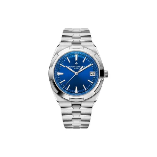 Vacheron Constantin Автоматический Механический Movement Мужские Часы Longitudinal и Lateral Collection OVERSEAS 41 мм Синий