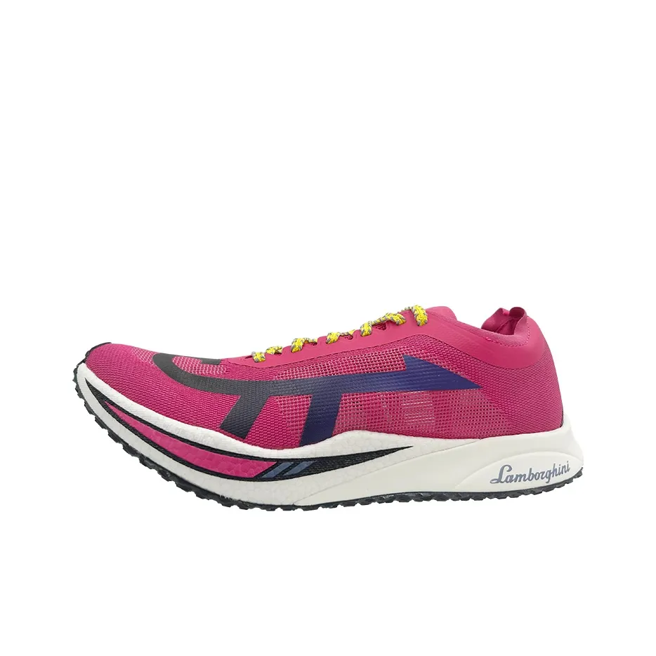 Automobili Lamborghini x LOOP BURN 100pro 4.0 Running Shoes Unisex Fuchsia Deluxe Edition