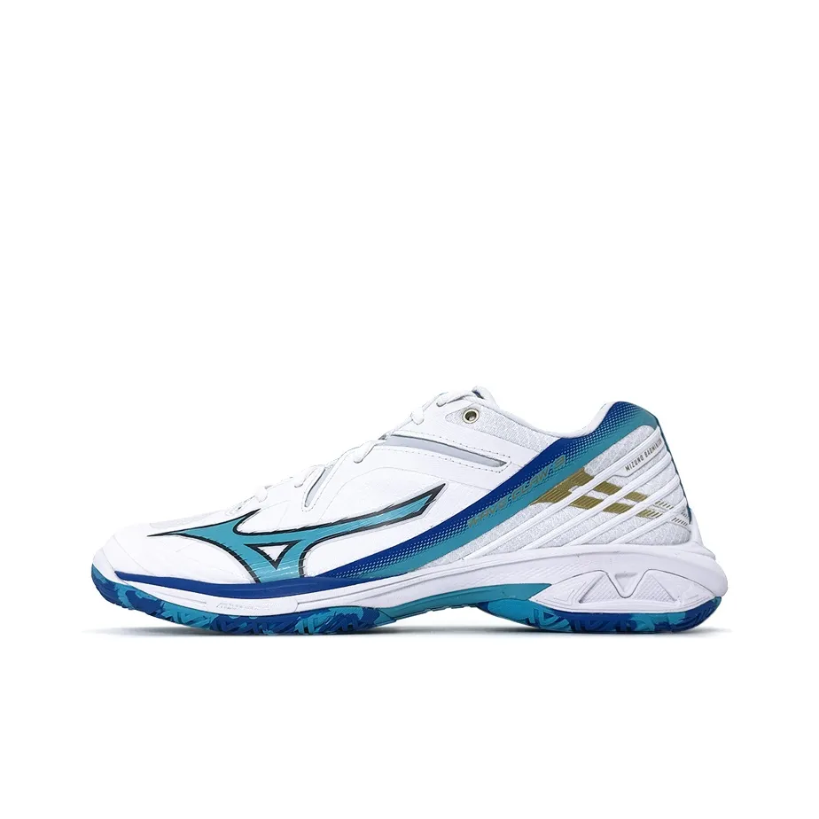 Mizuno Wave Claw 3 Wide 'White Pageant Blue'