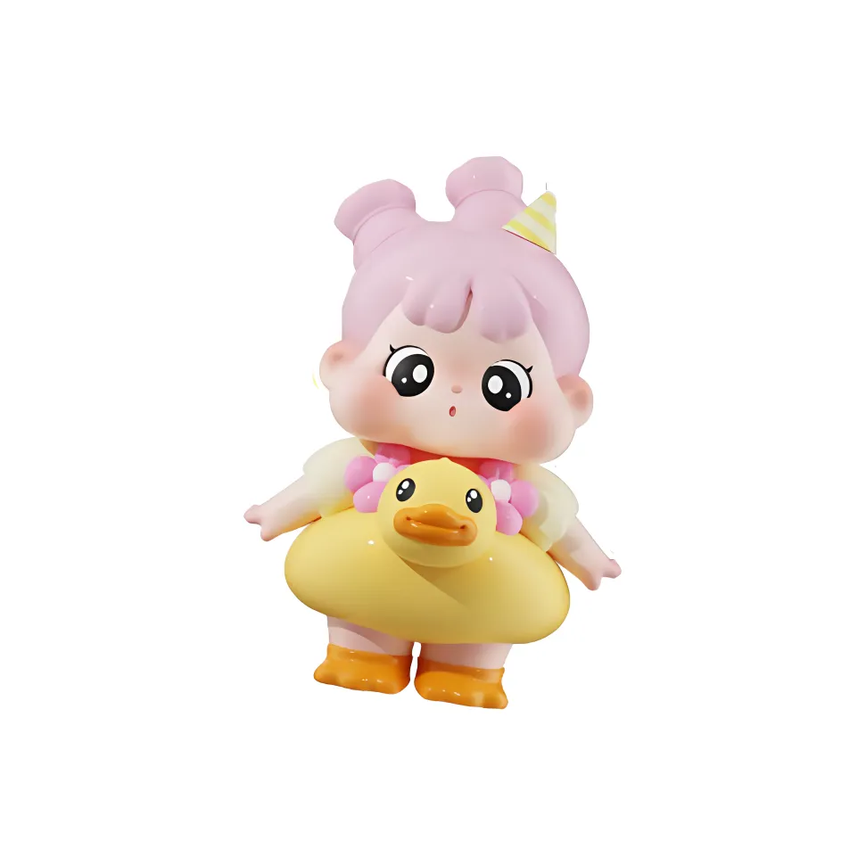 TNT SPACE B.DUCK TREASURE Hunt Party Collection Слепые коробки Один Mystery Коробка Целая коробка 8 шт