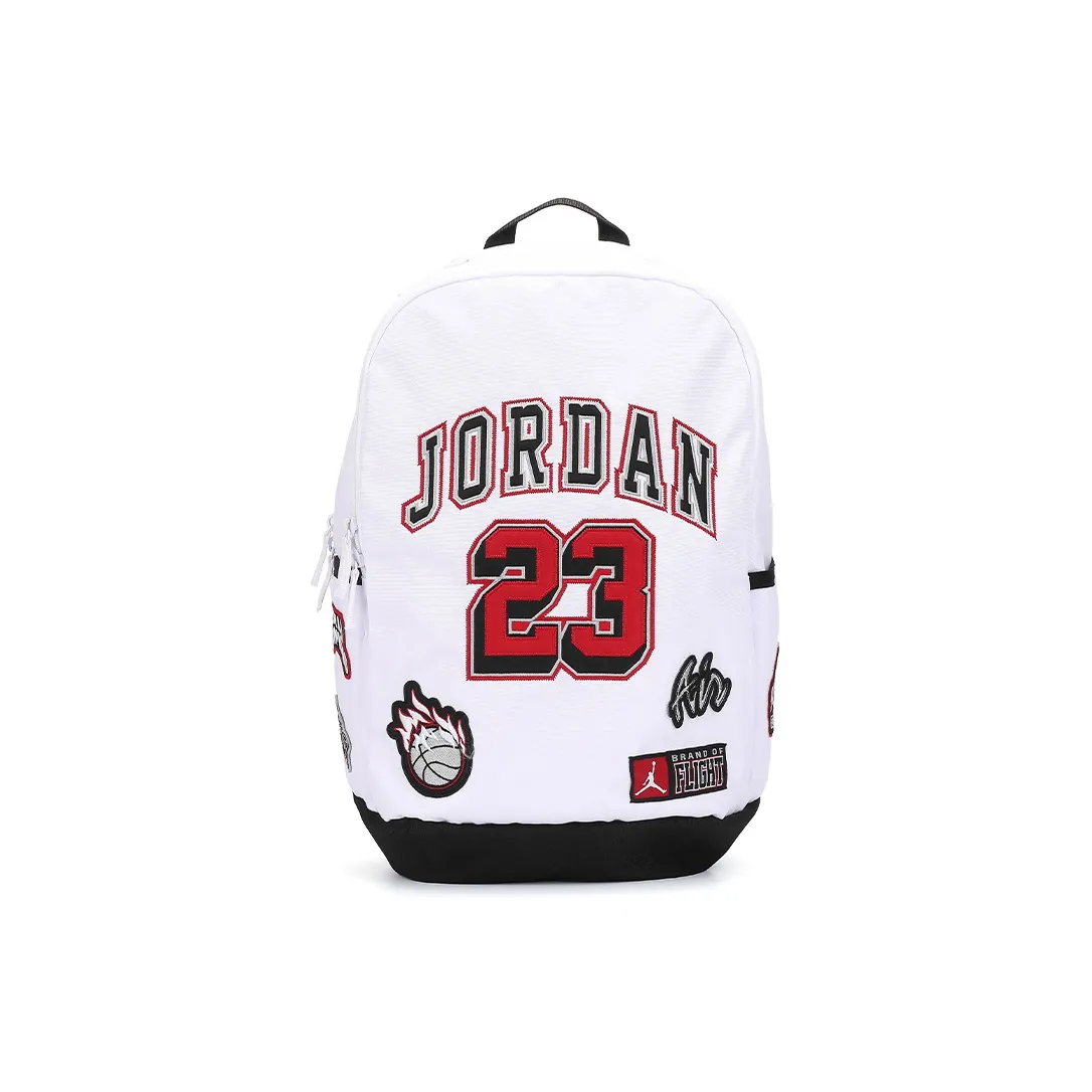 Jordan Polyester Backpack Unisex White Джордан Полиэстер Рюкзак Унисекс Белый