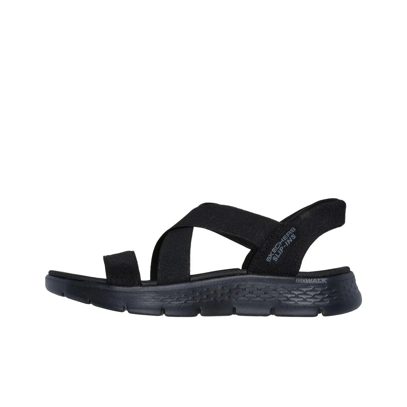 Skechers Go Walk Fle Beach Sandals Women's Black