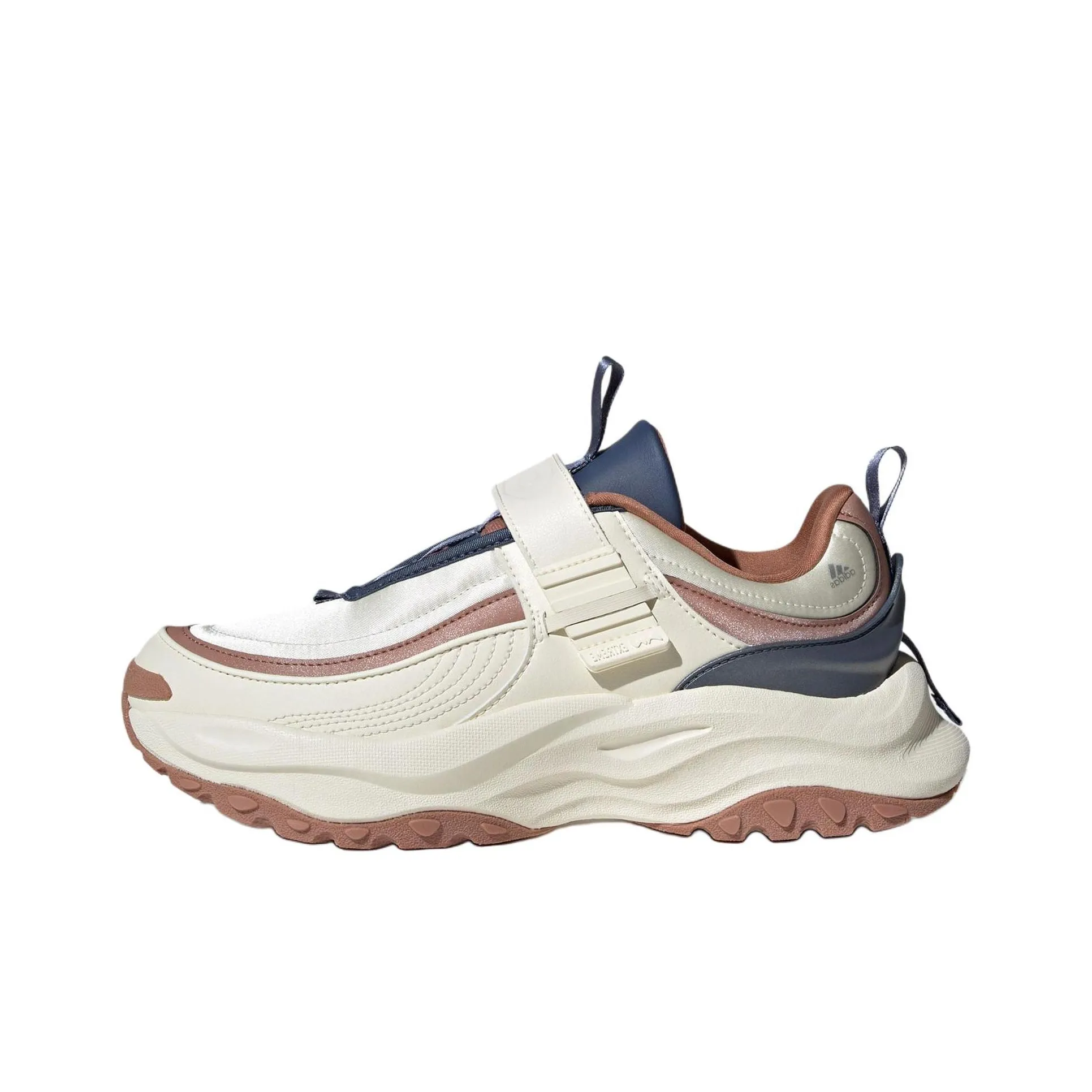Adidas Maxxwavy EXTREME TRAINERS Durable Breathable Low Top Chunky Sneakers Women's Beige Brown