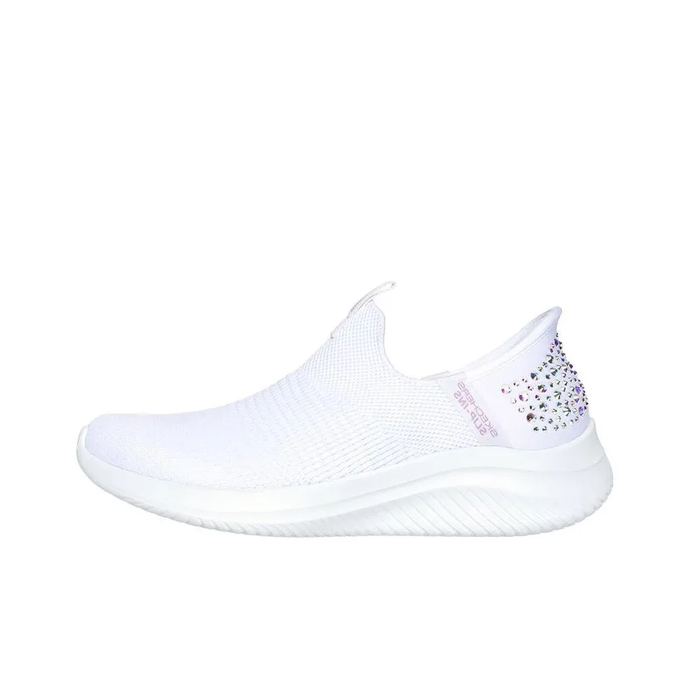 Skechers Ultra Flex 3.0 Low Top Casual Shoes Women's White