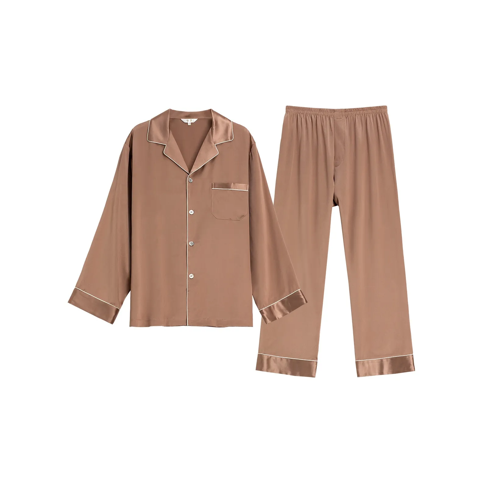 Silk boundary Men's Pajama Sets