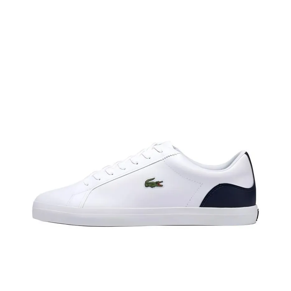 LACOSTE Collaboration Low Топ Скейтборд Кроссовки Мужские Белые