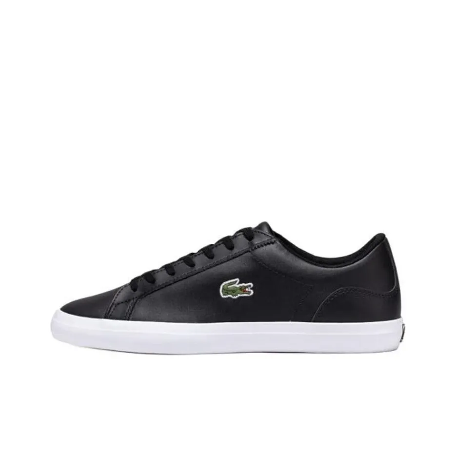 LACOSTE Low Top Skateboard Shoes Men's Black