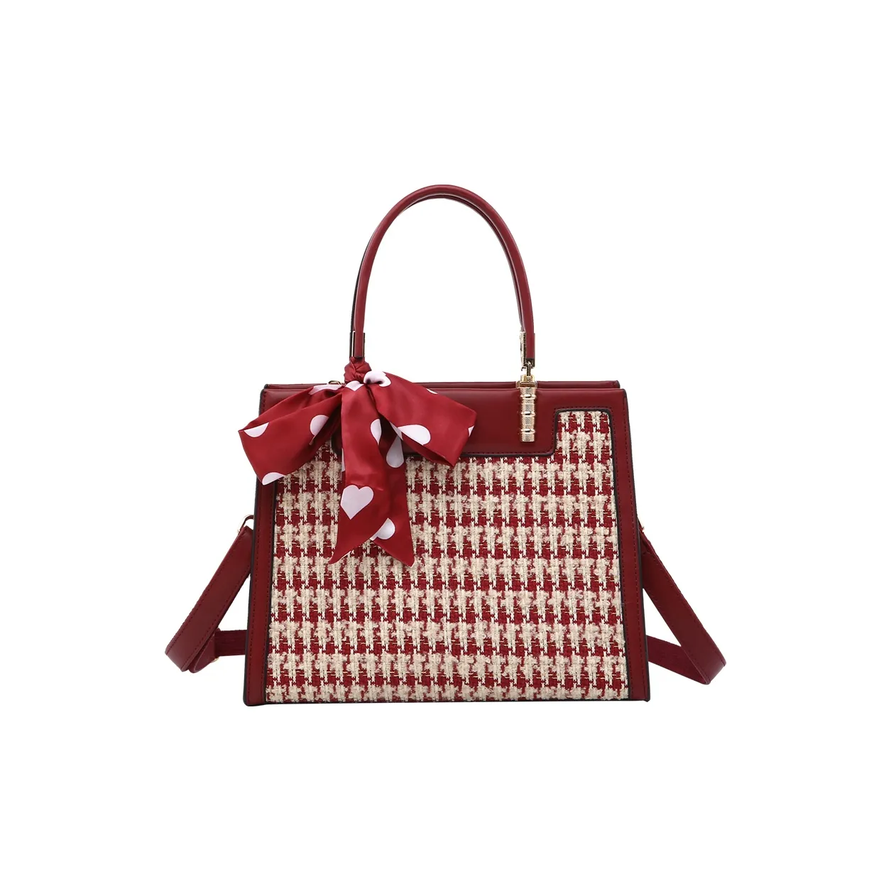 H YXIANG Сумка через плечо из микрофибры синтетическая кожа женская красная