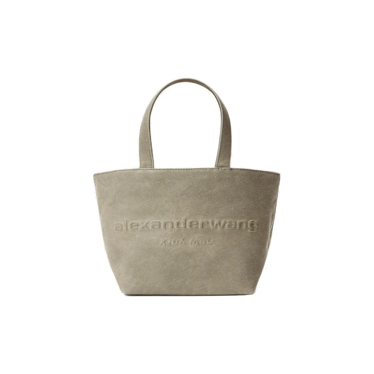 Nunoo veggie PU logo tote bage in black
