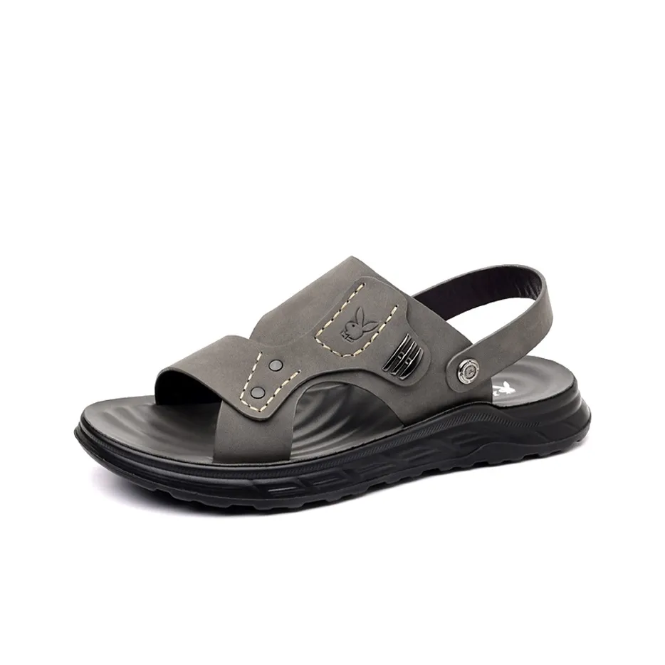 PLAYBOY Collaboration Пляжные сандалии Серый Мужской