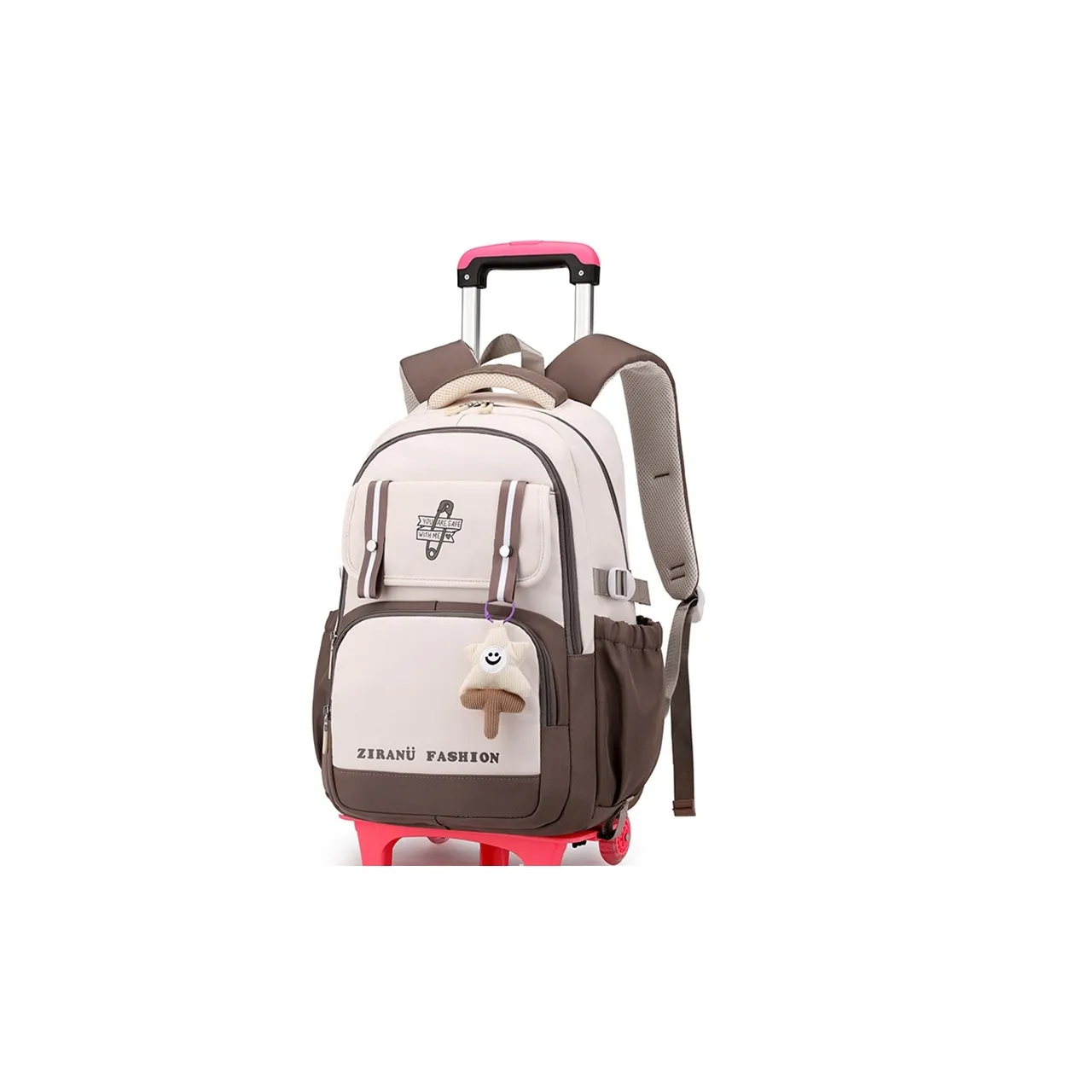 Natural Fish Нейлон Рюкзак Стандартный Детский Хаки Мятный Фиолетовый Красный Черный