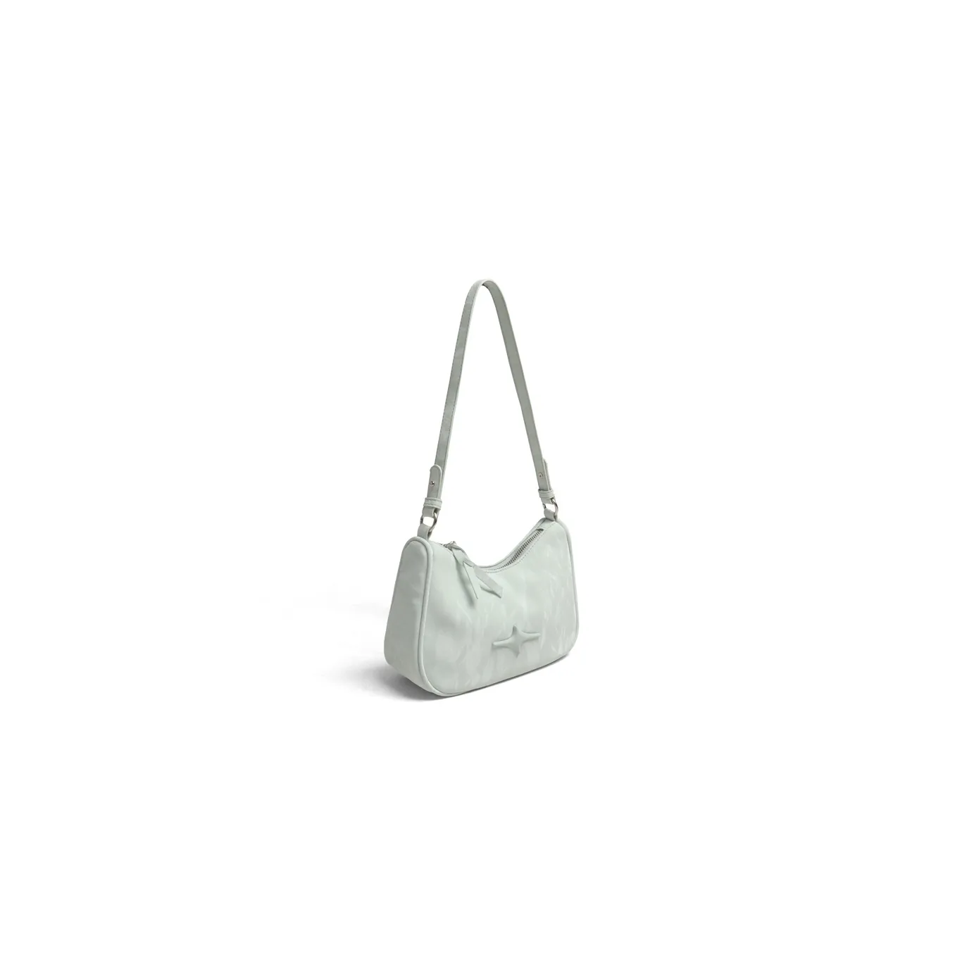 MZ HOUGE PU Leather Crossbody Bags Shoulder Bags Regular Women's Mint Green/Silver Gray/Black