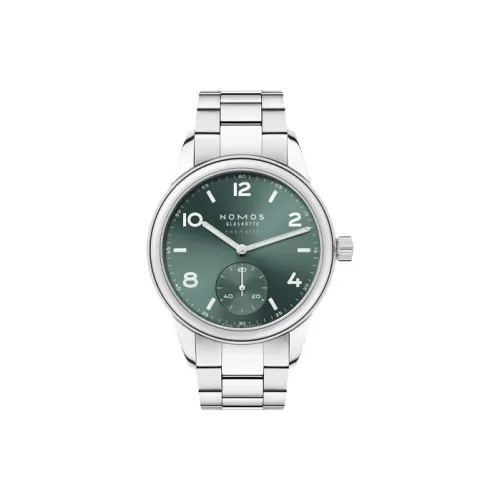 NOMOS Автоматический Механический Movement Мужские Часы 37 мм Зеленые