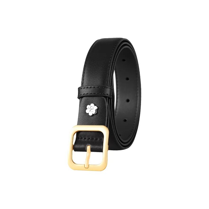 15 MINS Cow Split Leather Leather Belts Women's 2.8cm
