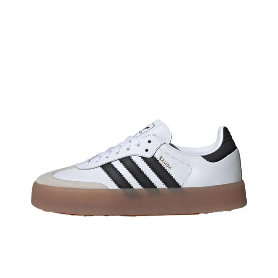 Adidas Originals SAMBAE Low Top Skateboard Shoes Unisex White