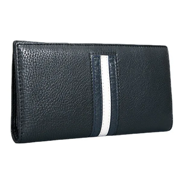 DOSRFINI Кошелек из коровьей кожи мужской черный