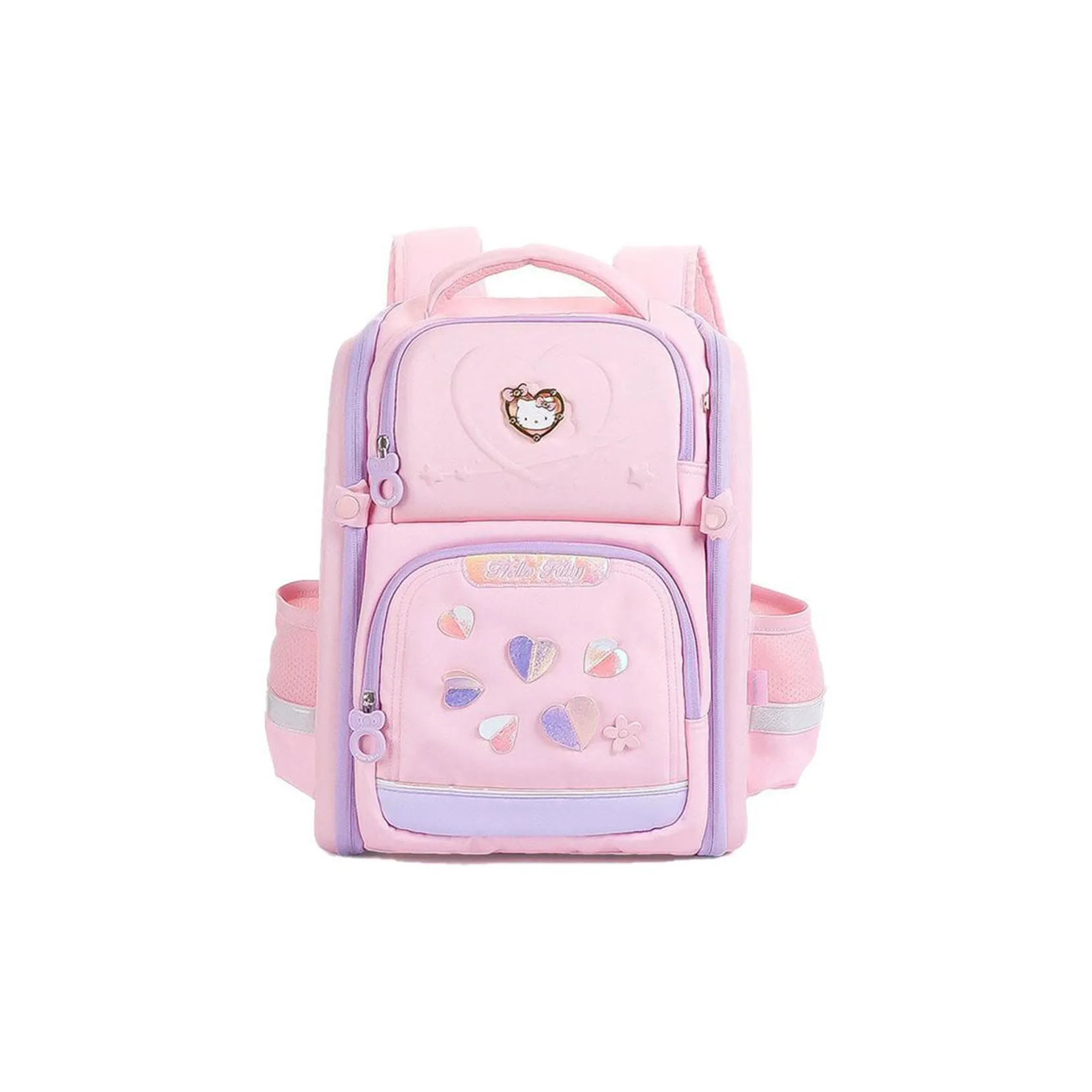 Sanrio Polyester Backpack Student Backpack Unisex Pink