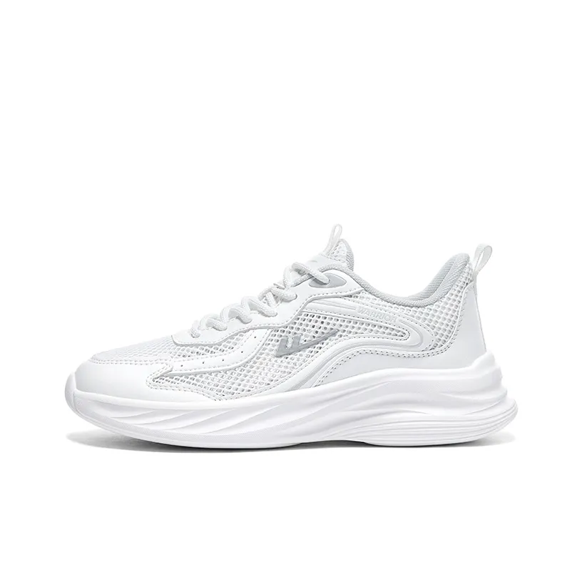 Warrior Амортизация Устойчивый к истиранию Легкий Низкий Топ Casual Унисекс Белый