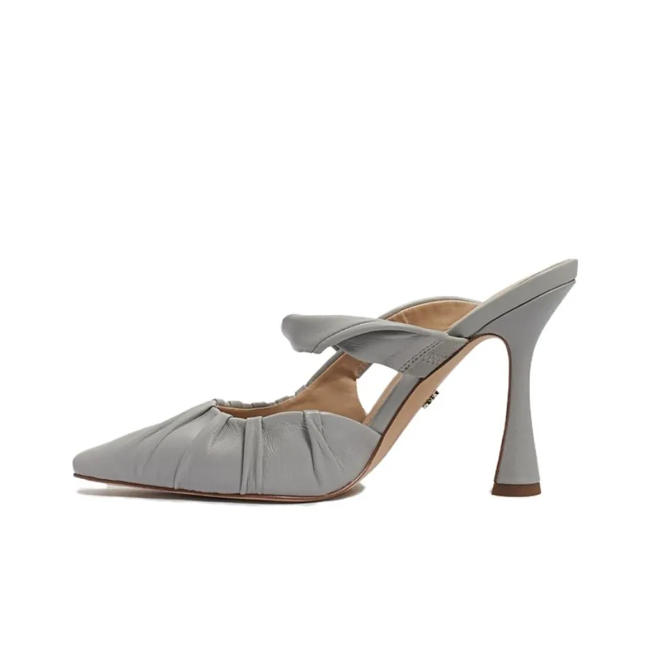SAM EDELMAN Wrap toe Slippers Women's Light Gray