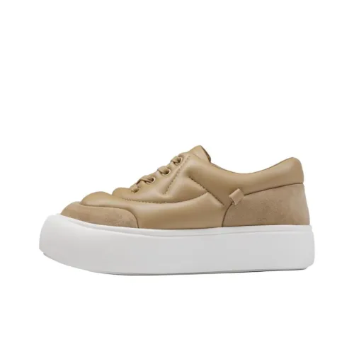 NUOGIC Кроссовки для скейтбординга Low Top Желтые Женские