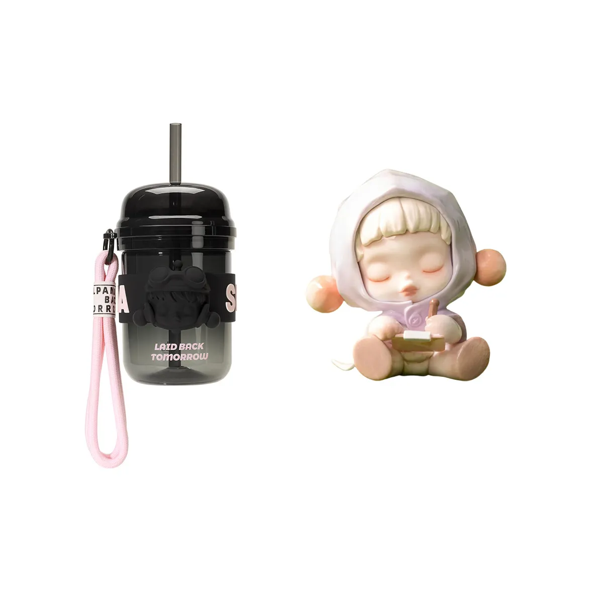 POP MART Коллаборация Edition Skullpanda Temperature Collection Случайный 1 Слепая коробка + SP 3D-эффект Путешествие Кружка Trend Based Products