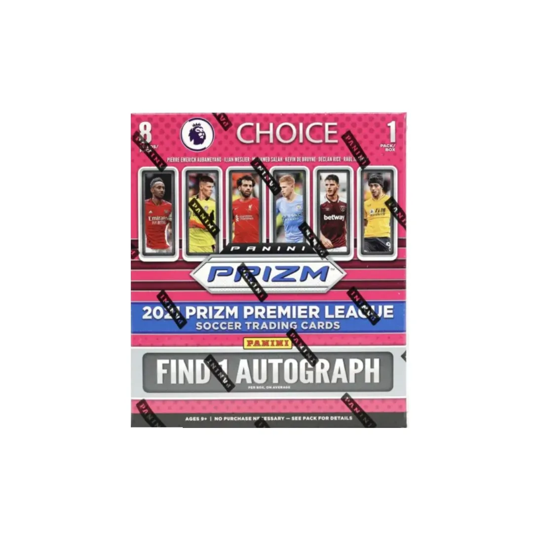 Панини 2021-22 Панини Призм Премьер-лига Soccer Star Карта Выбор Коробка Спортивные Карты Целая Коробка