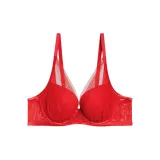 주홍색